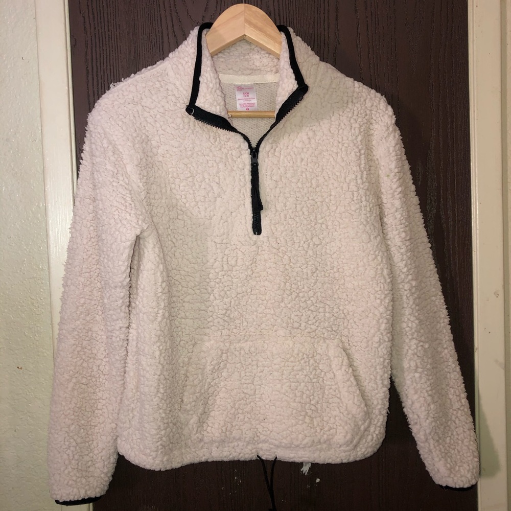 pullover Sherpa fleece